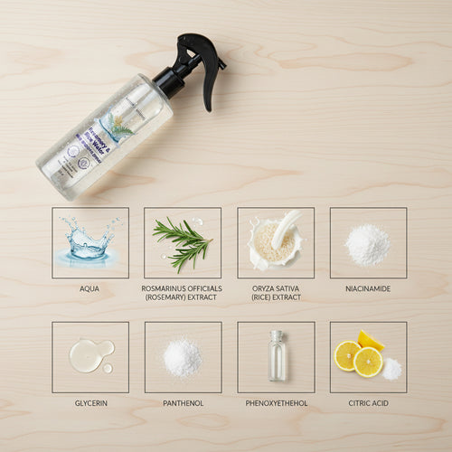 Kaelora Rosemary & Rice Water Hair Mist
